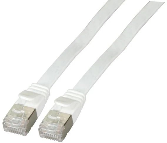 EFB Baltas Cat6a tinklo kabelis 1,5 m (K5545WS.1.5)