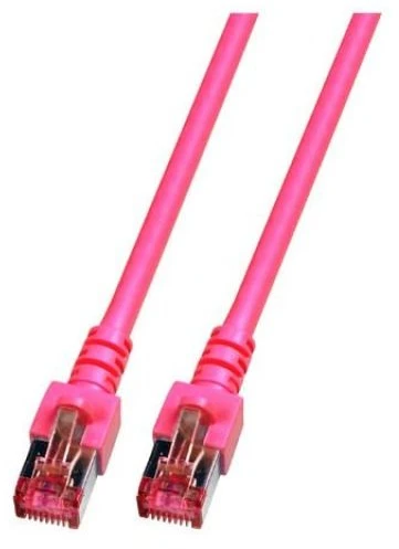 Efb Elektronik EFB EFB RJ45 pataisomasis kabelis S/FTP Cat.6 LSZH 0,15m MAGENTA gryno vario ilgio įspaudas ant įlenkimo apsauginio įvorės patentuotas