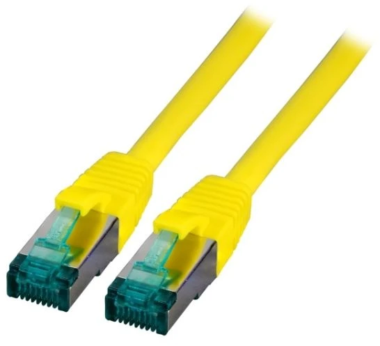 EFB EFB RJ45 Patchkabel S/FTP, Cat.6A, LSZH, 1,5m, gelb