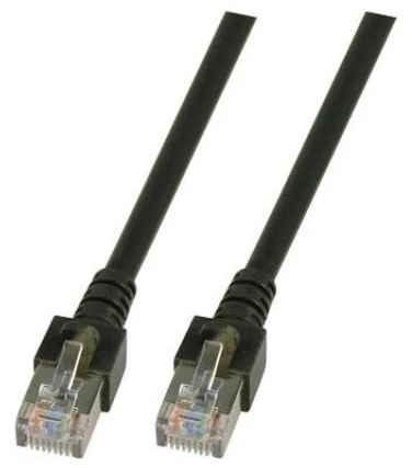 EFB K5456.25 tinklo kabelis juodas 25 m Cat5e SF/UTP
