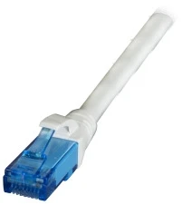 Efb Elektronik Patch kabelis (0.5m, UTP, CAT6A, LSHZ, pilkas, atsparus ugniai)