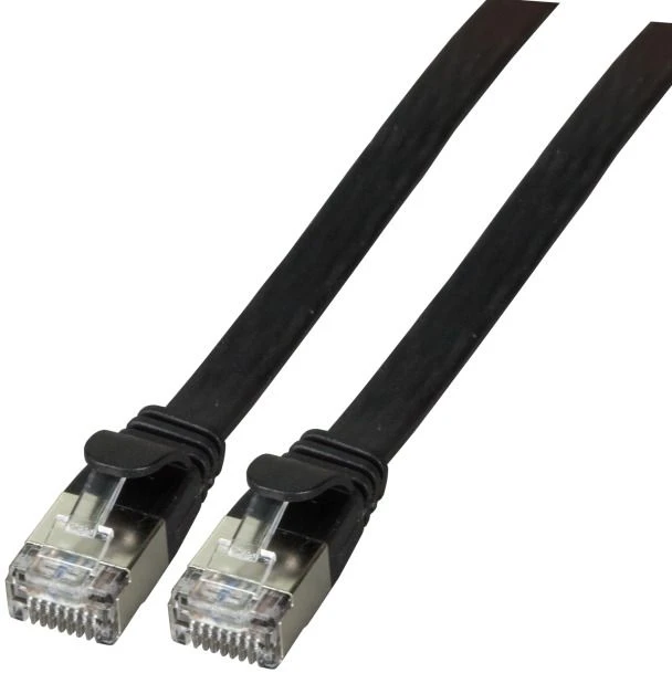 EFB plokščias laidas, U/FTP, Cat.6A, PVC, 1,5 m (K5545SW.1.5)