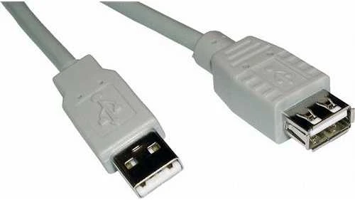 Efb Elektronik Kabelis USB EFB USB-A - USB-A 1.8 m Juodas (K5248.1,8V2)