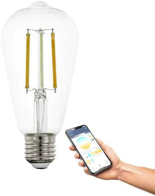 „Eglo“ – E27 ST64 išmanioji LED lemputė – „Zigbee“ ir „Bluetooth“