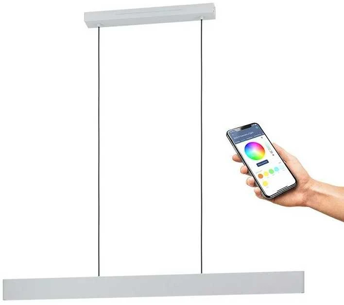 „Eglo“ – „Andreas-Z“ išmanusis pakabinamas šviestuvas – 117 cm ilgio, RGB + TW, „Zigbee“ ir „Bluetooth“