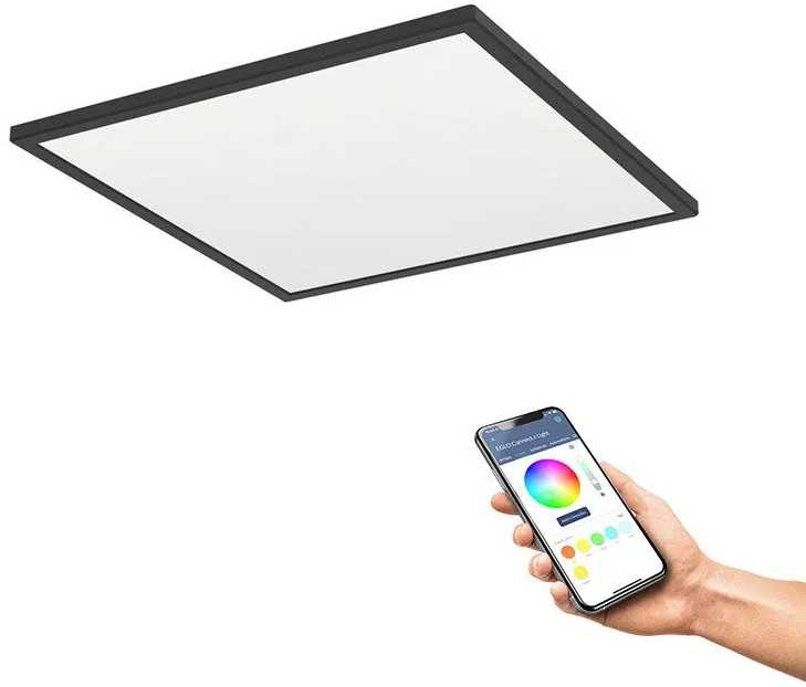 Pakabinamas šviestuvas Kabantis šviestuvas EGLO ROVITO-Z LOFT 500 RGB/CCT 17W 2800L