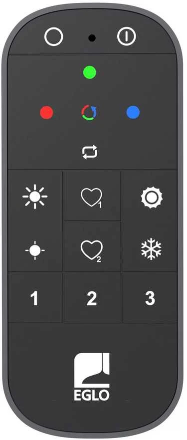 „Eglo Connect-Z“ nuotolinio valdymo pultas – juodas (Zigbee ir „Bluetooth“)