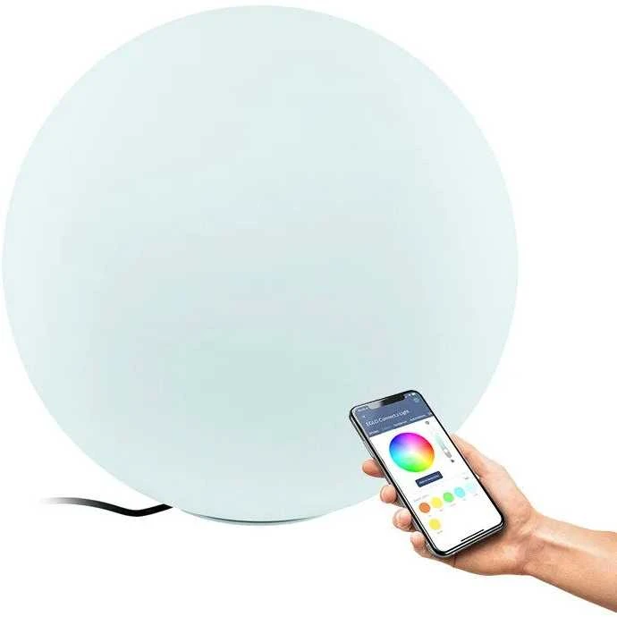EGLO - Monterolo-Z lauko gaublinis šviestuvas, baltas Ø50 - išmanusis RGB + reguliuojamo balto šviesos diodo su Zigbee ir Bluetooth