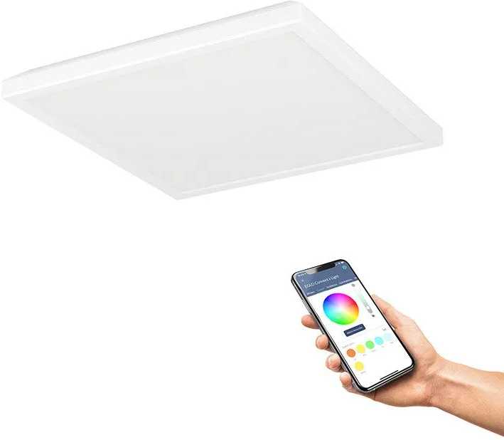 Sieninis šviestuvas Kinkiet EGLO ROVITO-Z LOFT 290 RGB/CCT 13,4W 178
