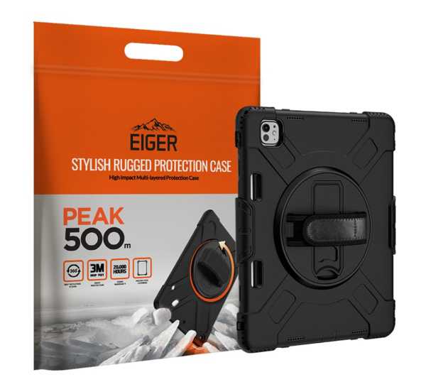 Dėklas na tablet Eiger Peak 500m Case iPad Pro 11'' (2024) juoda