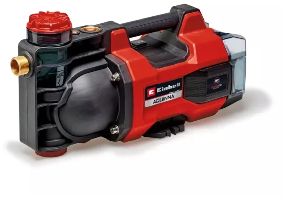 Einhell AQUINNA 36/34, Baterija, 3.7 bar, 3400 l/h, Juoda, Raudona - SOLO