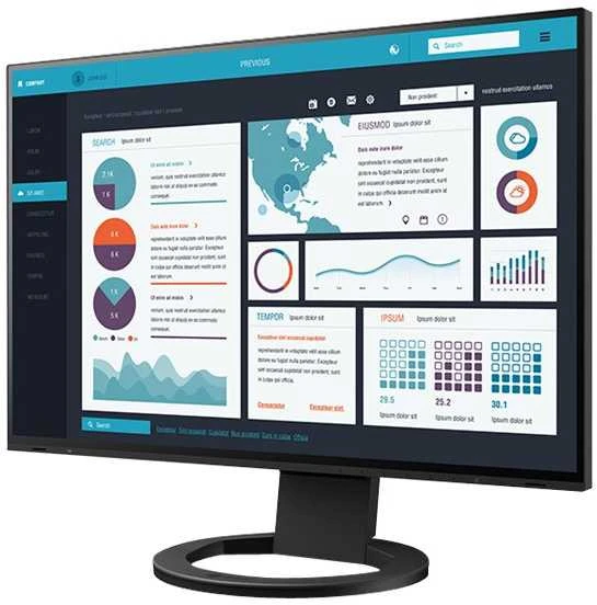 Monitorius EIZO FlexScan EV2495-BK- 24'' | IPS | WXGA