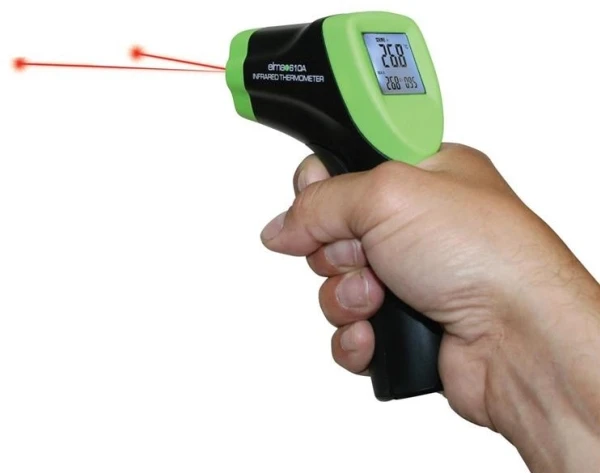 Elma Instruments As Elma 610A infraraudonųjų spindulių termometras - su dvigubu lazeriniu taikikliu