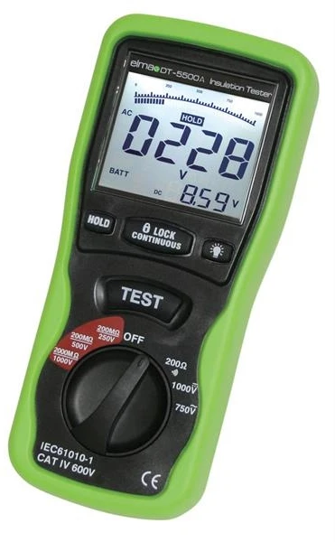 Elma Instruments Izoliacijos testeris Elma DT5500