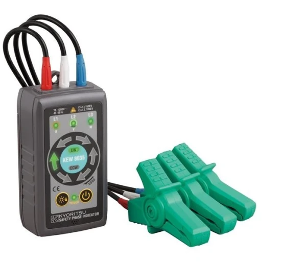 Elma Instruments Fazių sekos testeris bekontaktis „Kyoritsu“