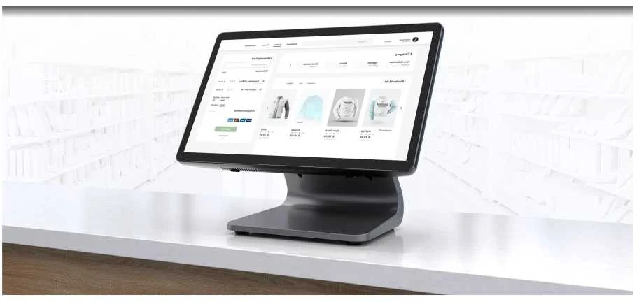 Stacionarus kompiuteris Komputer Elotouch E-SERIES 3 ESY15E2 15.6'' Ekran dotykowy 8GB Windows 11 Juodas (E849902)