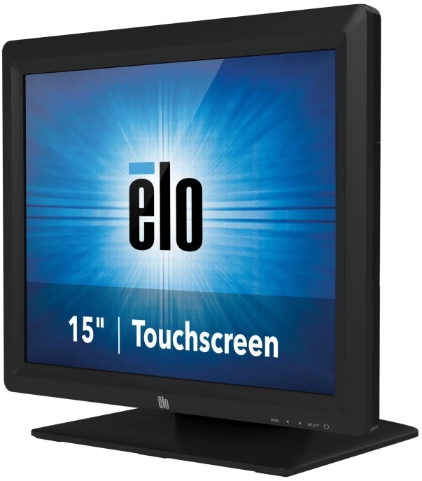Monitorius ELO Touchsystems Elo Touch Solutions 1517L Rev B 38,1 cm (15") LCD 200 cd/m2 Juodas Ekran dotykowy