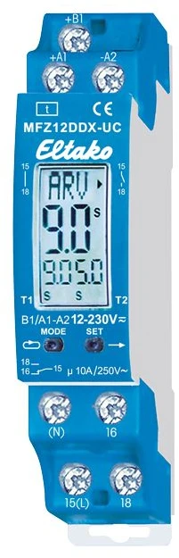 Eltako MFZ12DDX-UC – Mėlyna – -20 – 50 °C – CE – 8 – 230 V – 2000 VA – 10 A