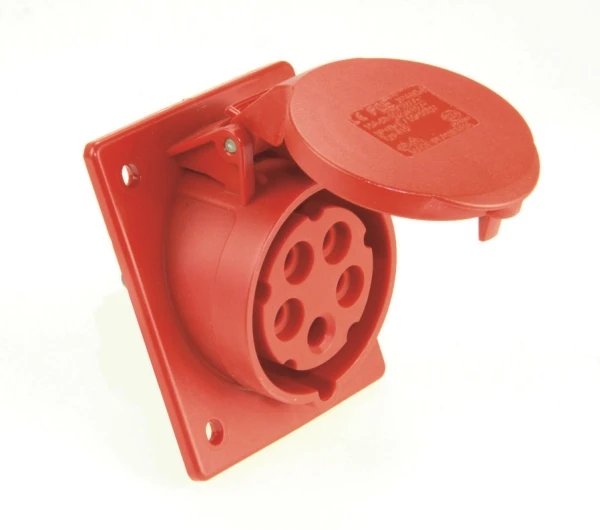 Elteco Pce SLIGHT PLOKŠTĖS LIZDAS 16A/5P/400V IP44