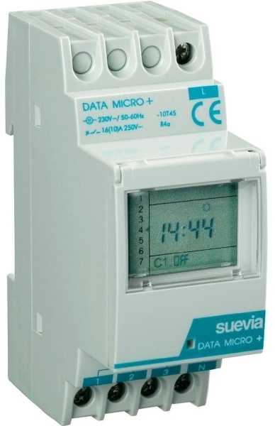Elteco Eti-Polam skaitmeninis laikmatis 16A kasdien/savaitinis 1 kanalas ETICLOCK-1 (002472011)