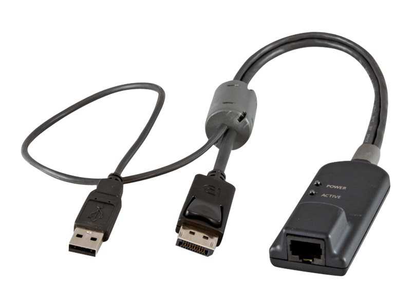 Emerson Electric Avocent USB + DisplayPort / RJ45 AV perėjimas (MPUIQ-VMCDP)