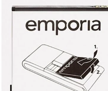 Bateria Emporia emporia baterija, skirta FLIPbasic