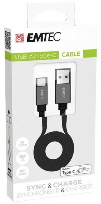 Emtec USB-A į USB-C laidas, 1 m