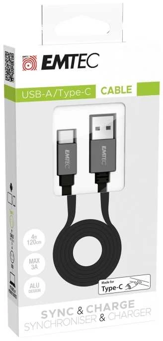 Emtec USB Type-C į Type-C laidas 1,2 m