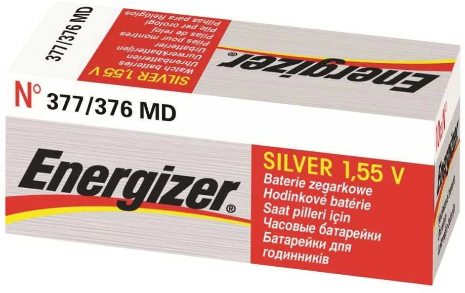 Energizer sidabrinio oksido 1,55V elementų pakuotė