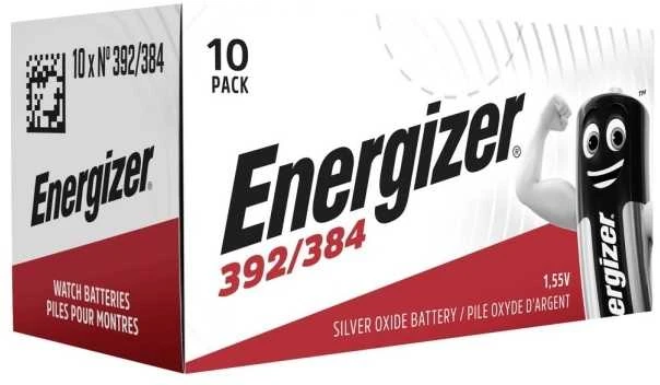 Energizer 392/384 10 vienetų pakuotė