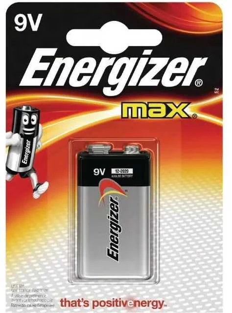 Alkalinės Baterijos - Energizer 9V 12 Vnt.