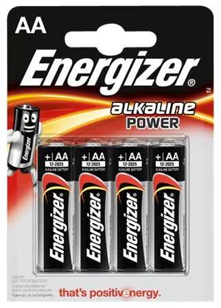 Energizer AA šarminės baterijos 4 vnt. pakuotėje
