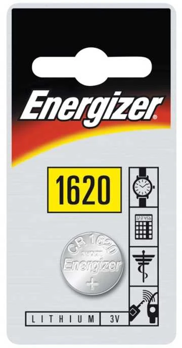 Energizer Lithium CR1620 elementas, 1 vnt.