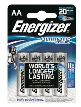 1x4 ENERGIZER Ultimate Lithium Mignon AA LR 6 1,5V