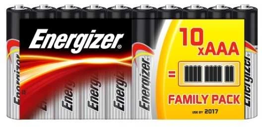 Energizer AAA baterijų rinkinys 10 vnt