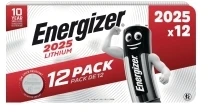 Energizer Knapcelle baterijos CR 2025 ličio 163 mAh 3 V 12 vnt.