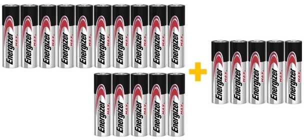 Energizer Energizer LR6/20 Max AA 15+5 zdarma