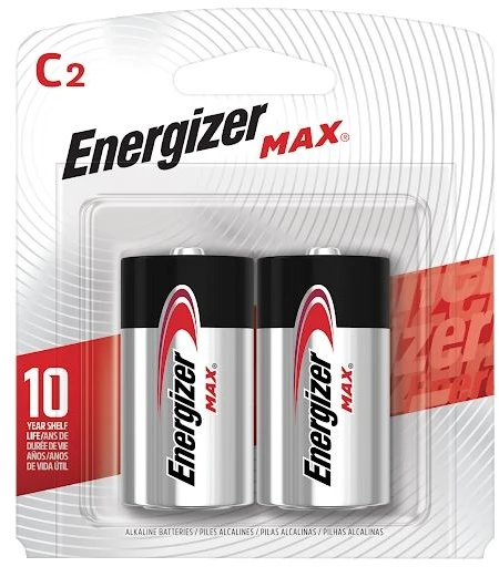 Energizer Max, Vienkartinio naudojimo baterija, 2 vnt.