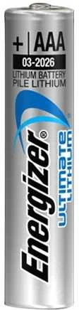 Energizer Ultimate Lithium AAA 1,5V 1250mAh elementai L92, 10 vnt.