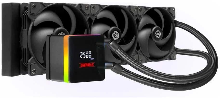 Enermax LIQTECH XTR aušintuvas su skaitmeniniu ekranu