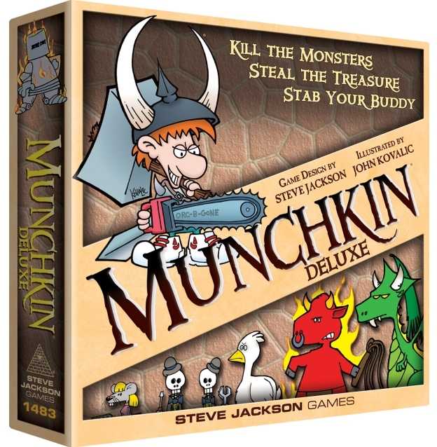Enigma Steve Jackson Games Munchkin Deluxe