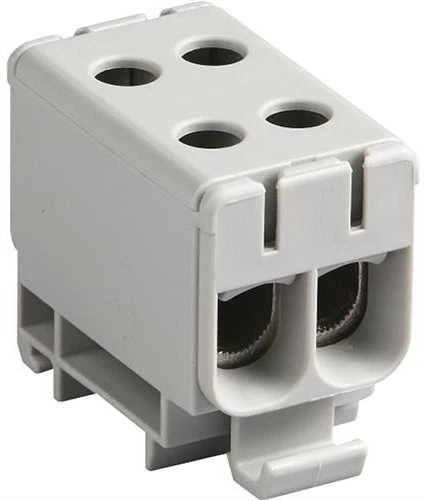 Ensto Gnybtas KE66 2,5-50 mm² pilkas dvigubas Cu/Al