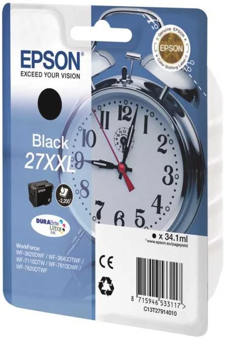 Epson T2791 DURABrite Ultra Ink | Rašalo kasetė | Juodas