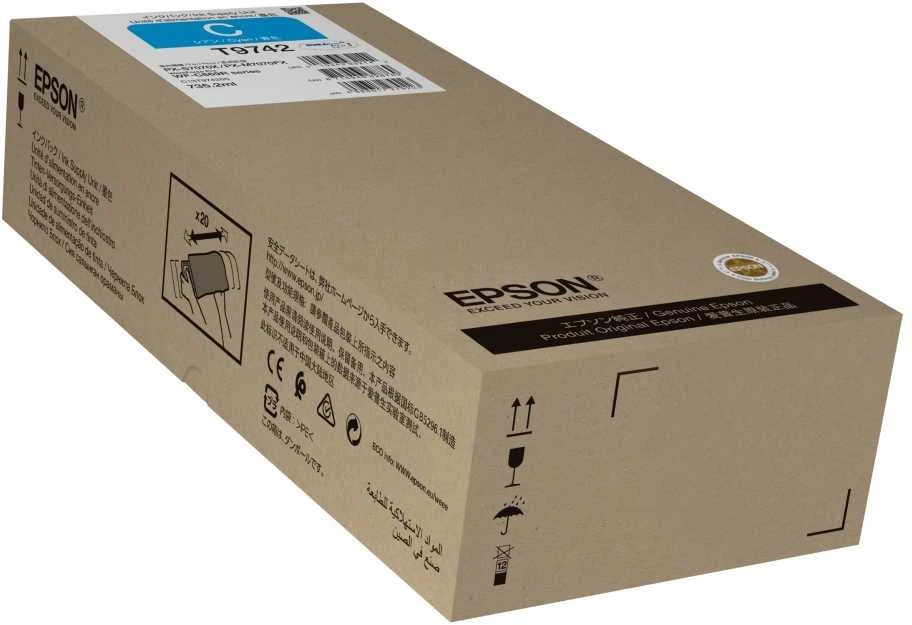 Epson XXL rašalo tiekimo blokas | WorkForce Pro WF-C869R | Rašalo pakuotė | Žydra spalva