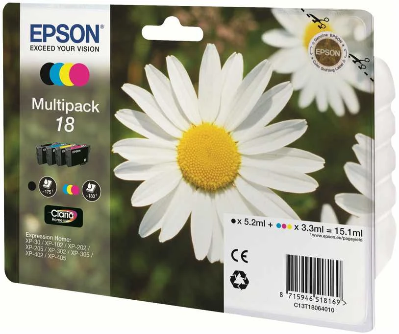 Epson skerdenos Skerdenų T180640 (CMYK) (C13T18064022)