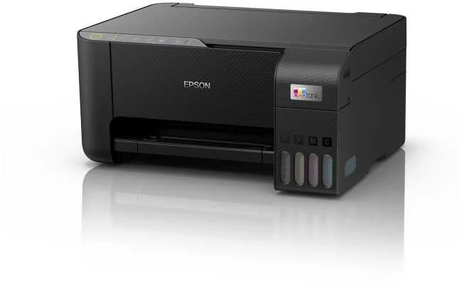 Daugiafunkcis Spausdintuvas - Epson EcoTank ET-2860 Belaidis, 100 lapų dėklas, Juoda/Spalvota