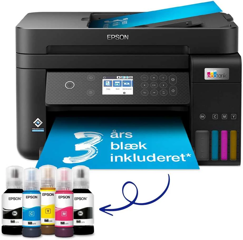 Daugiafunkcis spausdintuvas epson ecotank et-3850 (C11CJ61402)