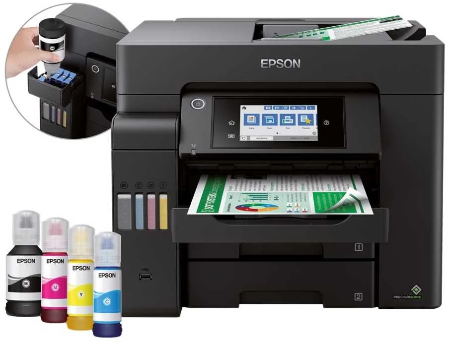 Spausdintuvas Epson - EcoTank ET-5855 A4 daugiafunkcis