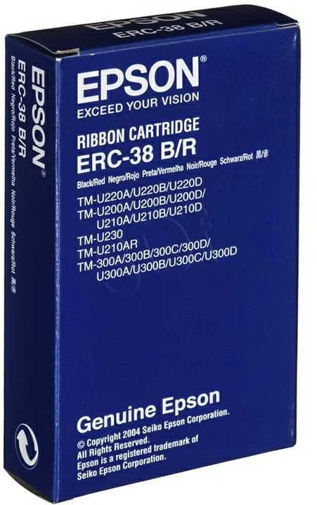 Epson ERC-38 ERC38 BR C43S015376 Ribbon Cartridge