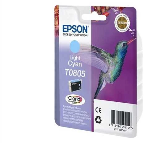 Epson (C13T08054011), šviesiai žydra kasetė
